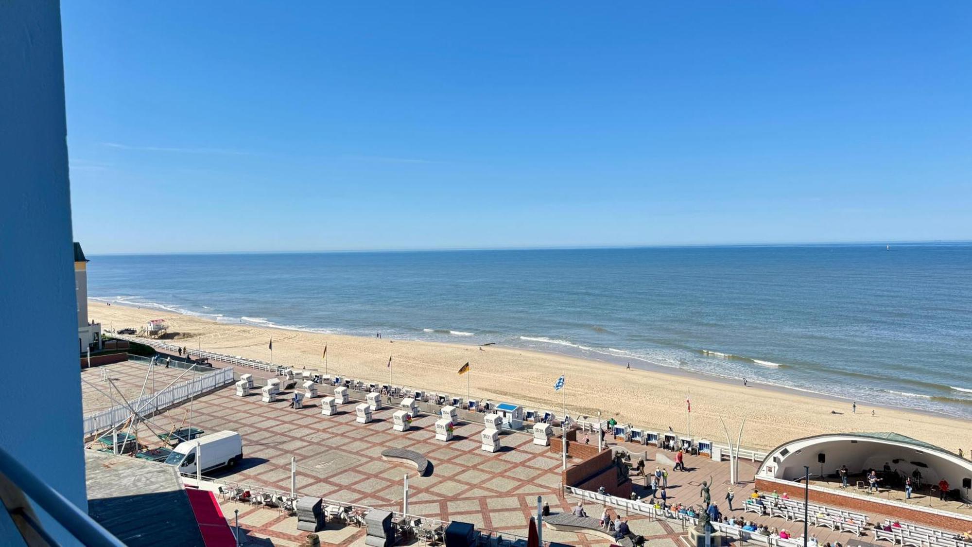 1-78, Seeseite, Haus Metropol, 4 Etage Westerland Esterno foto